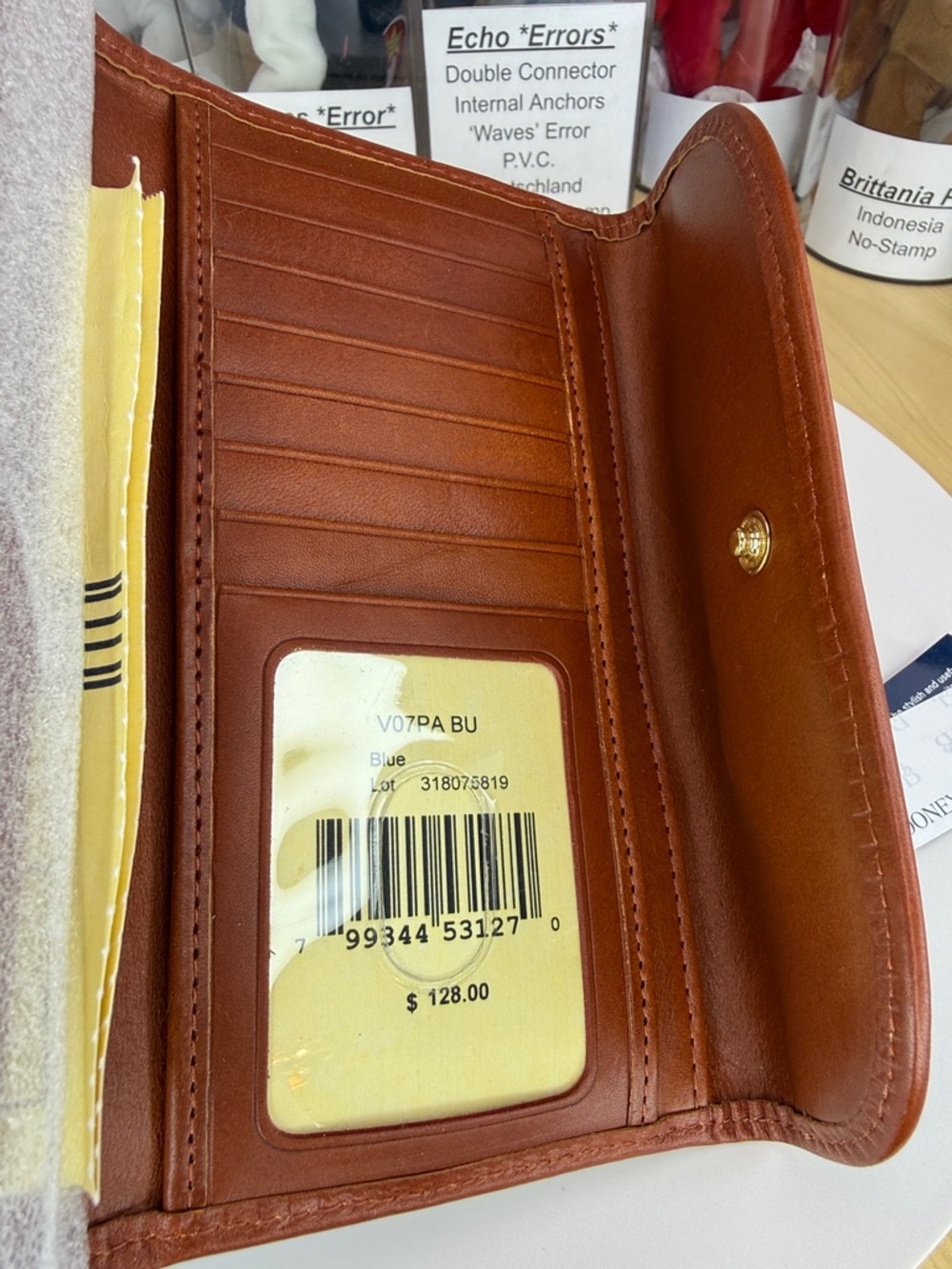 π₯NWT DOONEY & BOURKE - NFL Carolina Panthers Continental Clutch Wallet - S0809 - Picture 13 of 17